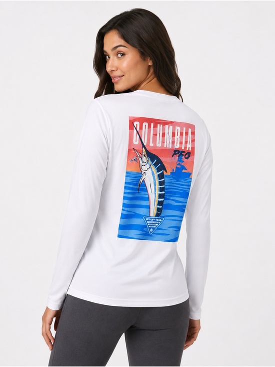 Columbia Tops - Columbia PFG Long Sleeve/ Size Large